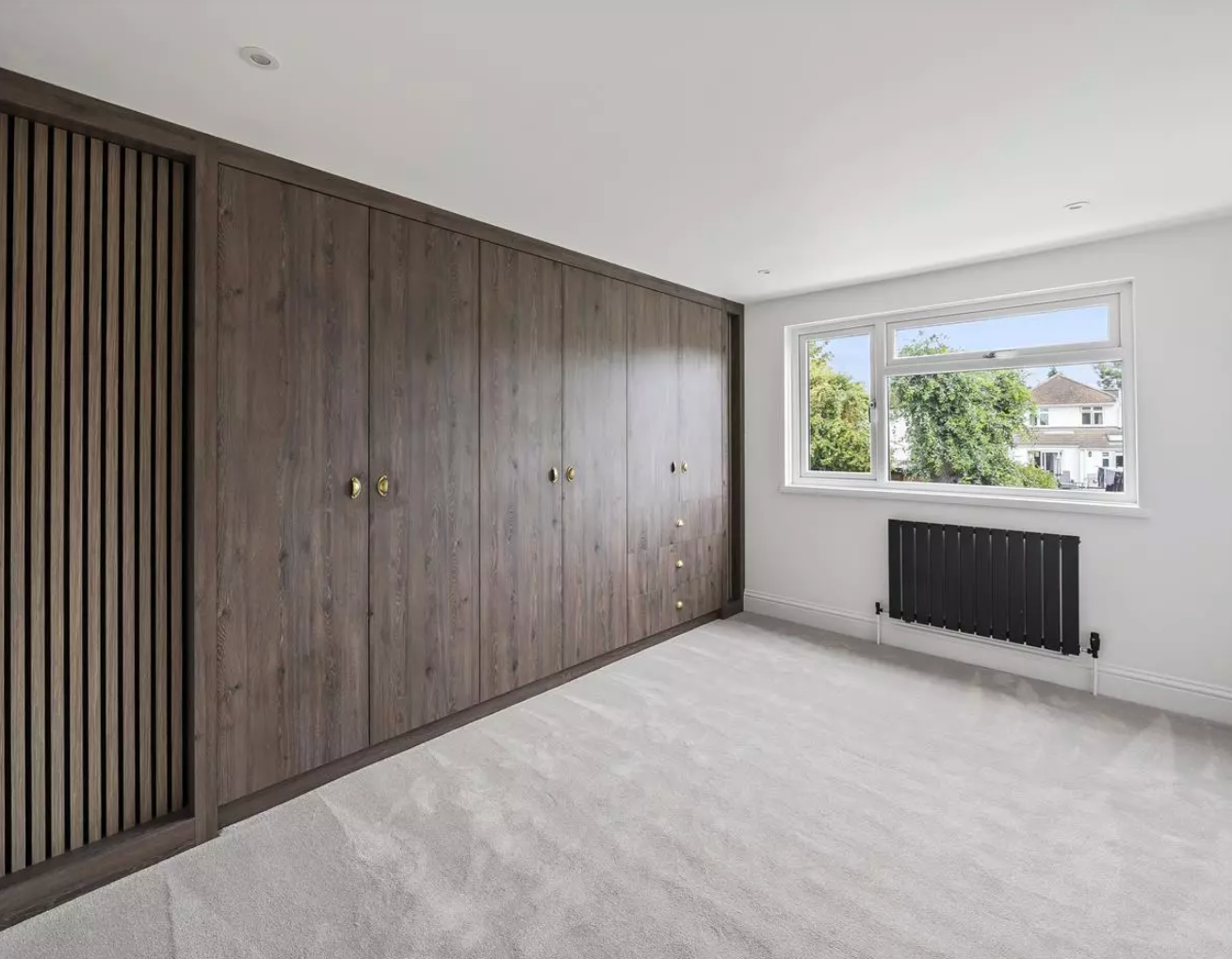 Interior detail from a completed full home renovation